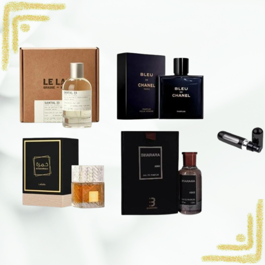 SANTAL 33+BLEU+KHAMRAH+BHARARA